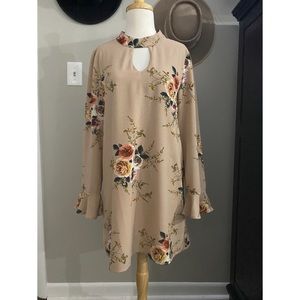 Jodifl Floral Tunic Top/Dress
